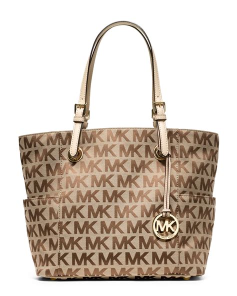 michael kors tasche mit logo muster|michael kors opened satchel purse.